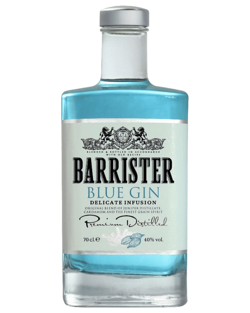 Barrister Blue Gin 700ml - Premium Range from Barrister - Just $77.99! Shop now at Liquor Man Australia Online