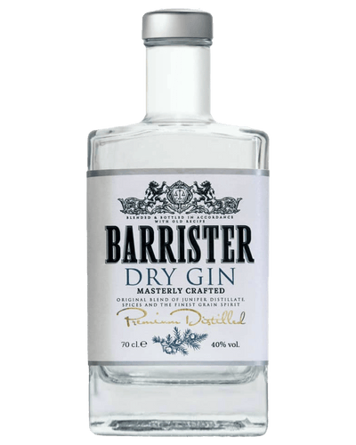 Barrister Dry Gin 700ml - Premium Range from Barrister - Just $79.99! Shop now at Liquor Man Australia Online