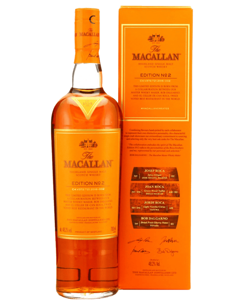 Macallan Edition No. 4 Single Malt Scotch Whisky 700ml - Premium Range from Macallan - Just $1799.99! Shop now at Liquor Man Australia Online