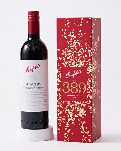 Penfolds Bin 389 Cabernet Sauvignon Shiraz 2019 Gift Box 750ml - Premium Range from Penfolds - Just $119.99! Shop now at Liquor Man Australia Online