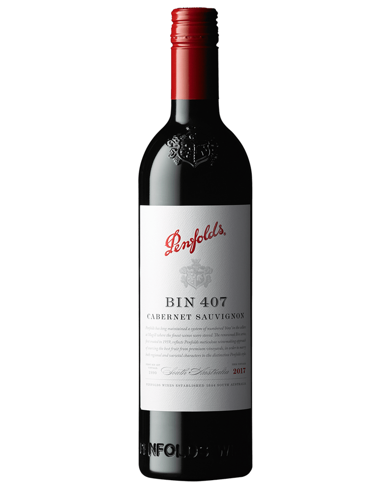 Penfolds Bin 407 Cabernet Sauvignon 2017 750ml - Premium Range from Penfolds - Just $139.99! Shop now at Liquor Man Australia Online