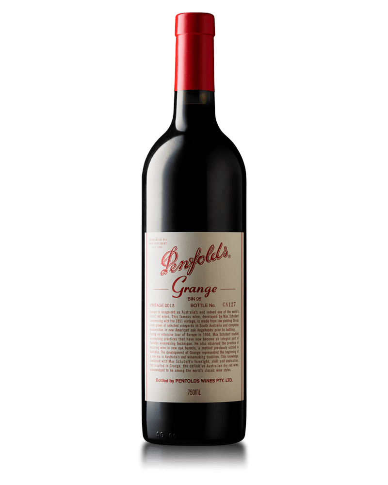 Penfolds Grange 2013 750ml - Premium Range from Penfolds - Just $1199.99! Shop now at Liquor Man Australia Online