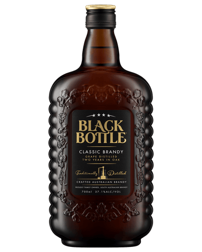 Black Bottle Classic Brandy 700ml - Premium Range from Black - Just $52.99! Shop now at Liquor Man Australia Online