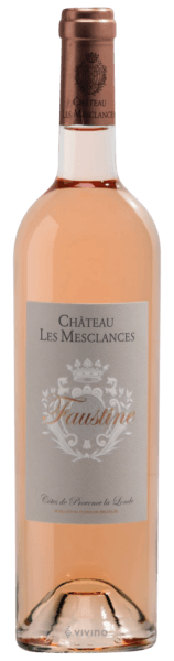 Chateau Les Mesclances Faustine Cotes de Provence Rose 750ml - Premium Range from Chateau Les Mesclances - Just $65! Shop now at Liquor Man Australia Online