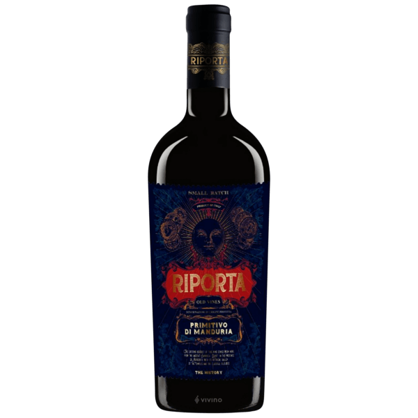 Riporta Old Vines Primitivo  750ml - Premium Range from Riporta - Just $40! Shop now at Liquor Man Australia Online