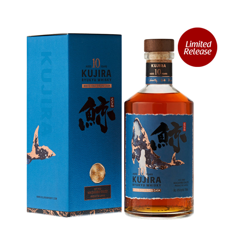 KUJIRA Ryukyu Whisky 10 Years Old White Oak Virgin Cask - Premium Range from Kujira - Just $189.99! Shop now at Liquor Man Australia Online