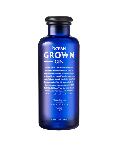 Ocean Grown Gin 700ml - Premium Range from Ocean Crown - Just $96! Shop now at Liquor Man Australia Online