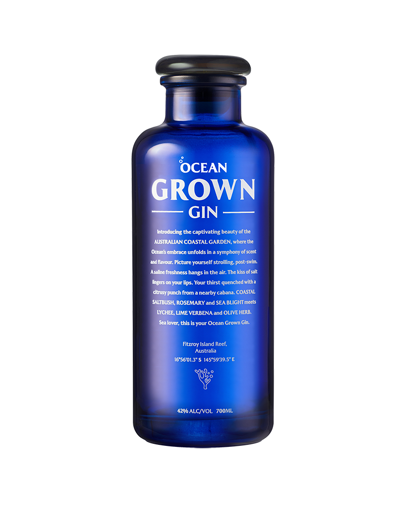 Ocean Grown Gin 700ml - Premium Range from Ocean Crown - Just $96! Shop now at Liquor Man Australia Online