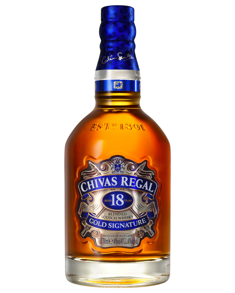 Chivas Regal 18 Year Old Blended Scotch Whisky 700mL - Premium Range from Chivas Regal - Just $129.99! Shop now at Liquor Man Australia Online