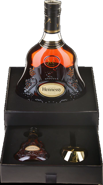 Hennessy XO Cognac with miniature and gold neck Gift Set - Premium Range from Hennessy - Just $499.99! Shop now at Liquor Man Australia Online